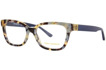 Tory Burch TY2084 1728 Eyeglasses Women's Dark Tortoise Full