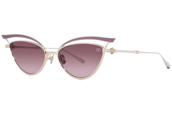 Valentino V-Glassliner VLS-118C Sunglasses Women's Gold/Rose