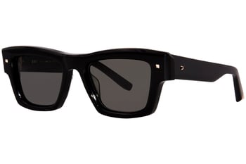 VALENTINO 長方形フレムサンクラス VLS108B530 0 Valentino XXII VLS-106 Sunglasses Black/Green Square Shape