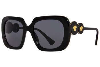 サングラス VERSACE Woman Sunglasses Black 0VE4451 GB1/87 Amazon.com: Versace VE 4450 GB1/87 Black Plastic Cat-Eye