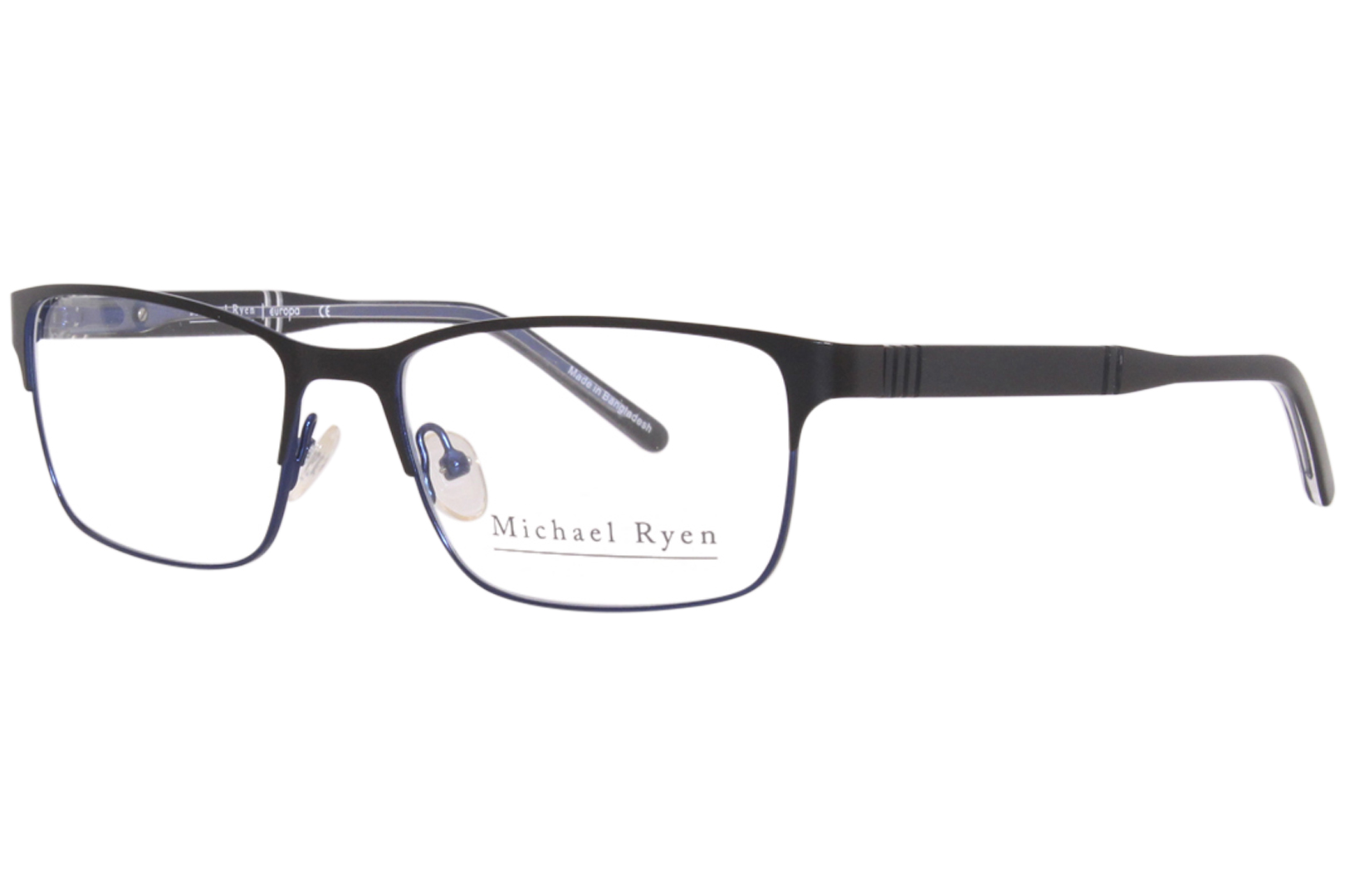 Michael Ryen MR-264 Eyeglasses Men's Full Rim Rectangle Shape ...