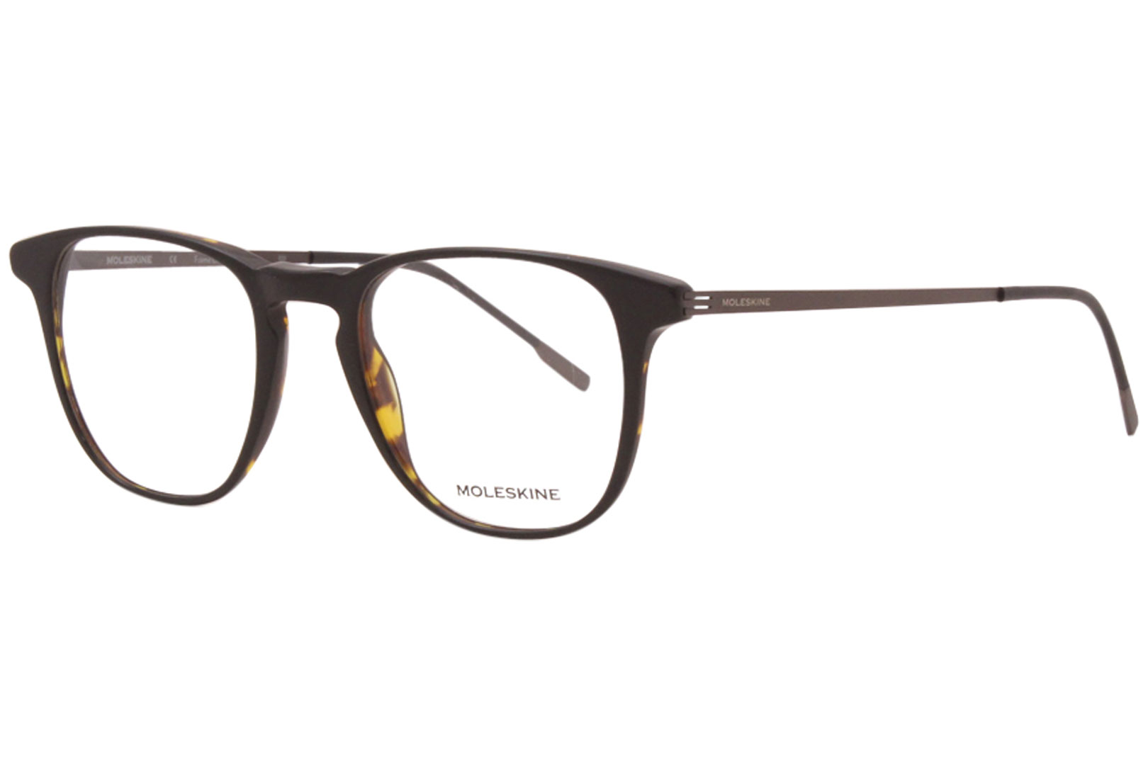 Moleskine MO1143 Eyeglasses Men's Full Rim Round Optical Frame ...