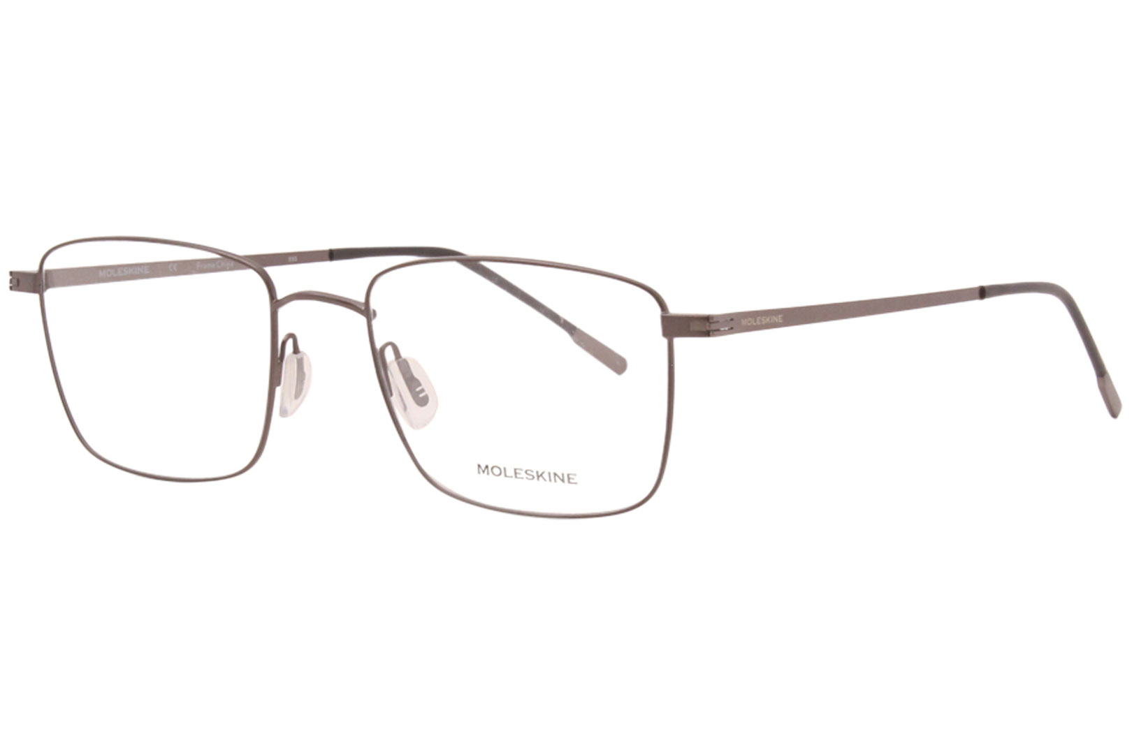 Moleskine Eyeglasses Men's MO2130-13 Gunmetal 54-19-148mm | EyeSpecs.com