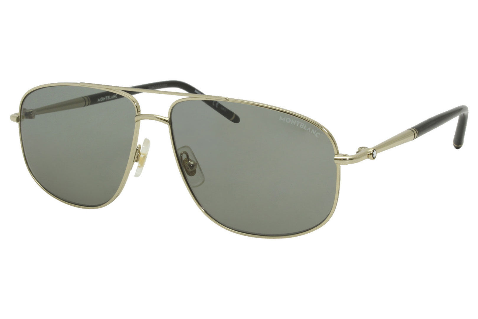 Montblanc Montblanc Sunglasses MB0069S  002 Gold green Man 
