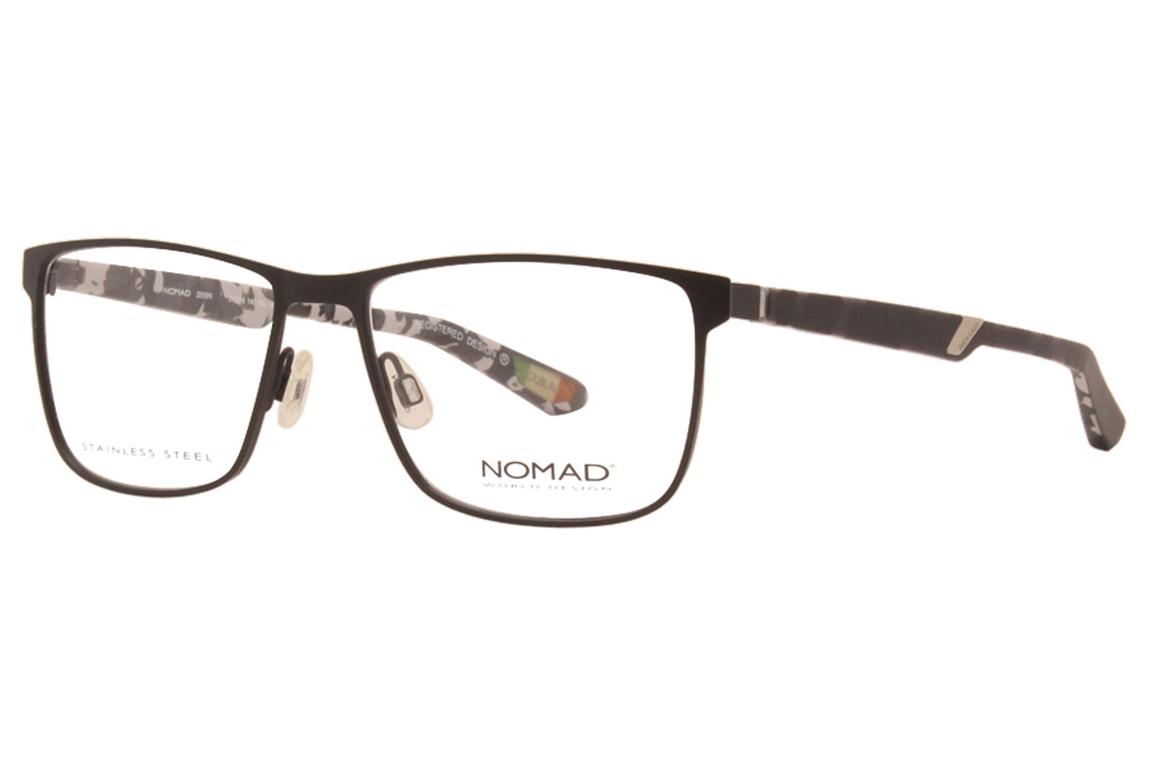 Morel Nomad Eyeglasses Men's 2509N NG-063 Black/White Havana