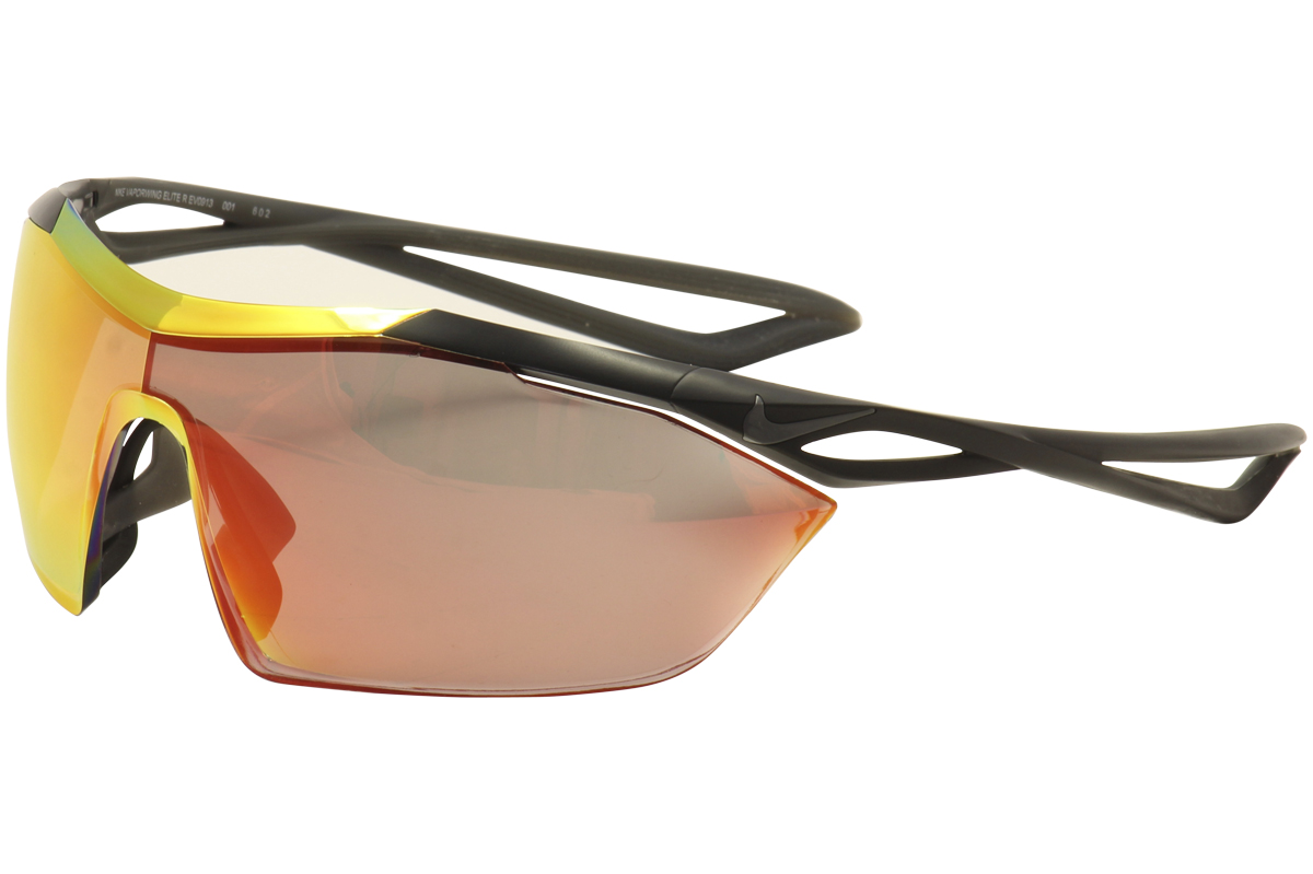 Extinto apaciguar cumpleaños Nike Sunglasses Men's Vaporwing-Elite-R EV0913 100 Matte White/Speed-Gold  Mirror | EyeSpecs.com