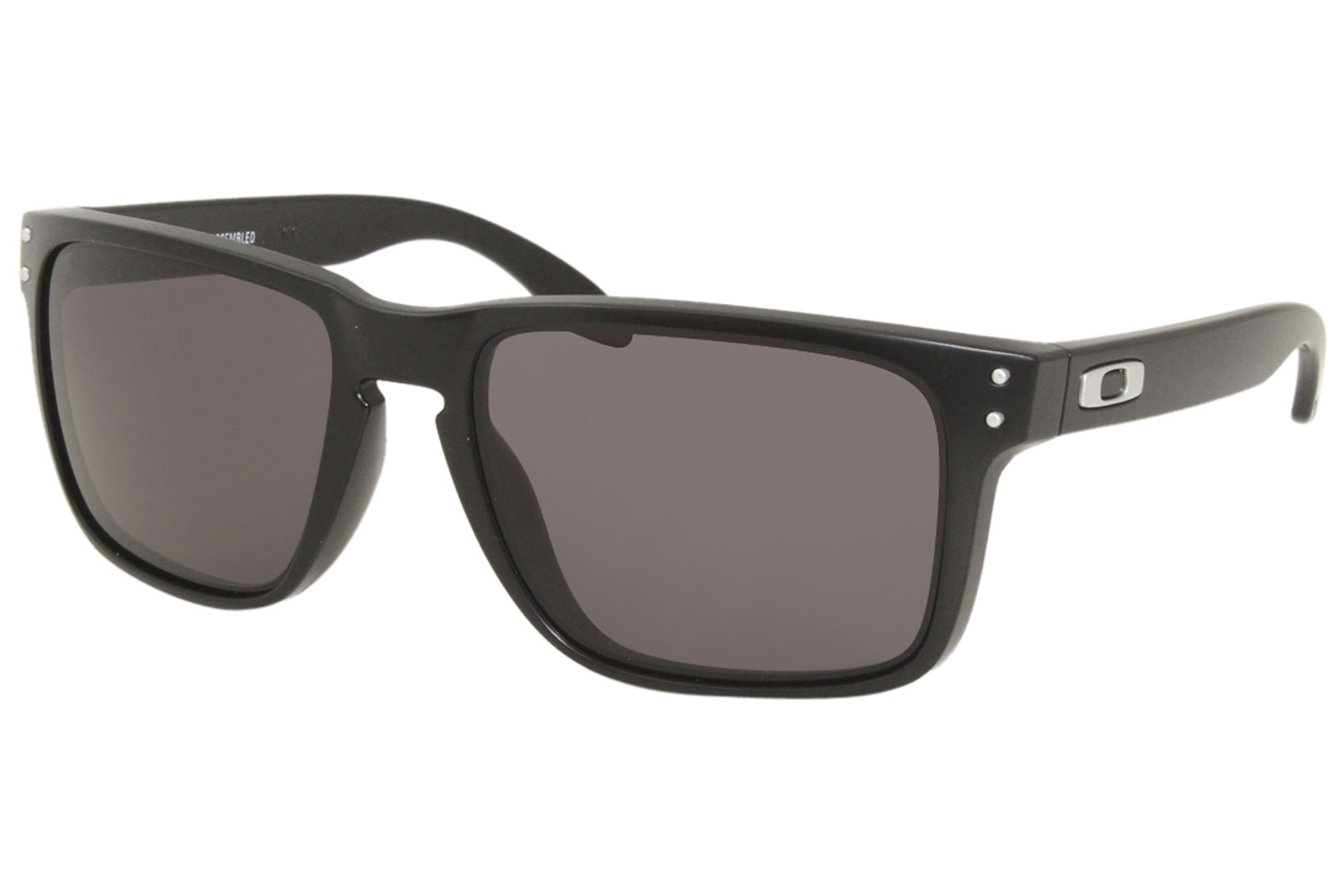 Oakley Holbrook-XL OO9417 01 Sunglasses Men's Matte Black/Warm Grey Lenses  59mm 