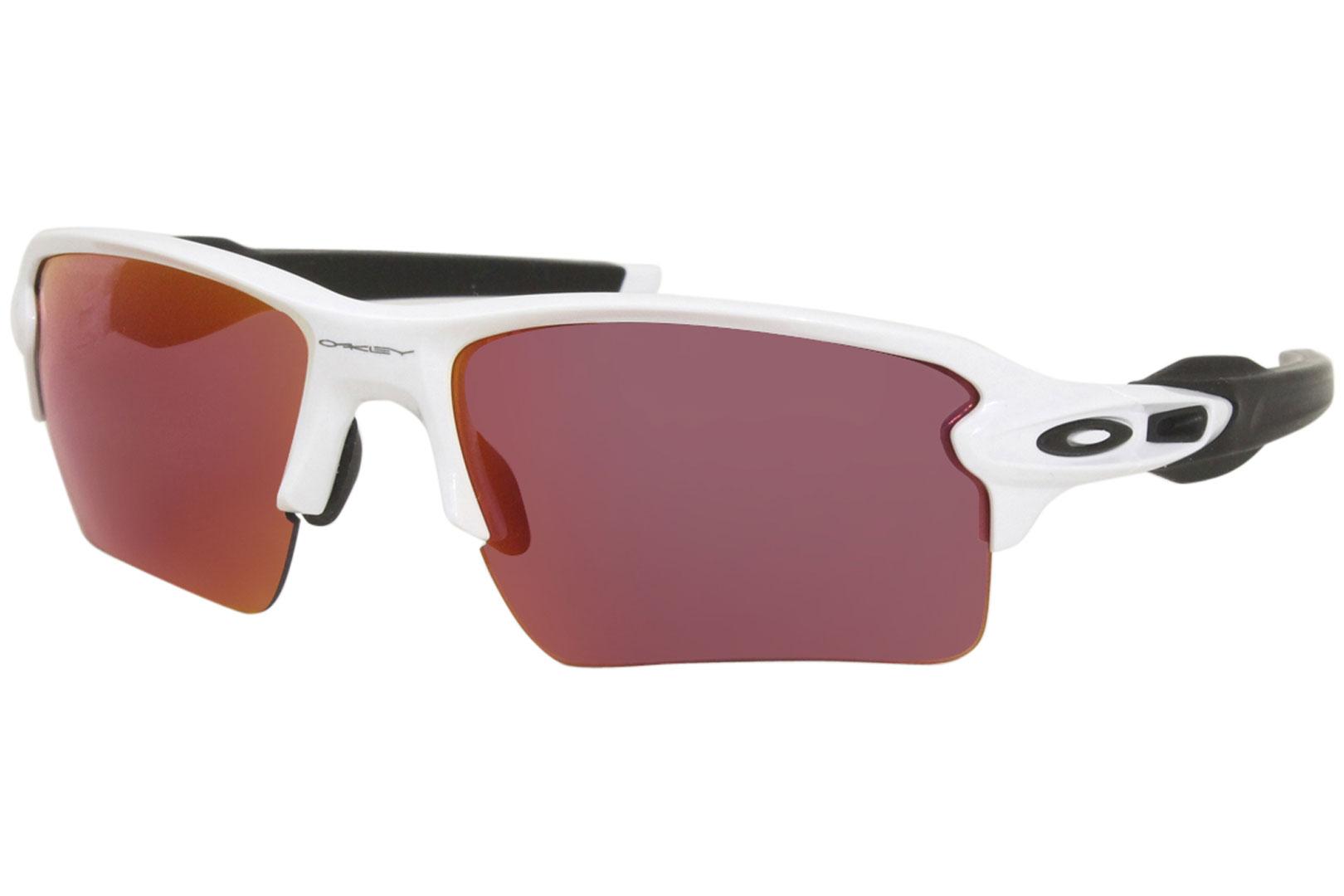 Oakley Flak 2.0 XL OO9188 03 Sunglasses Men s White Prizm Field Lenses 59mm