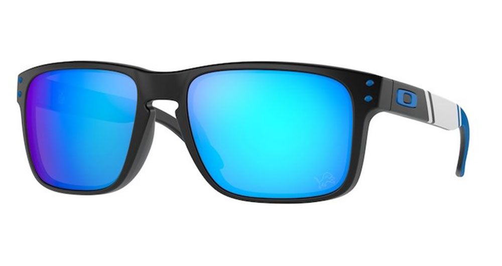 blue oakley logo | Sticker