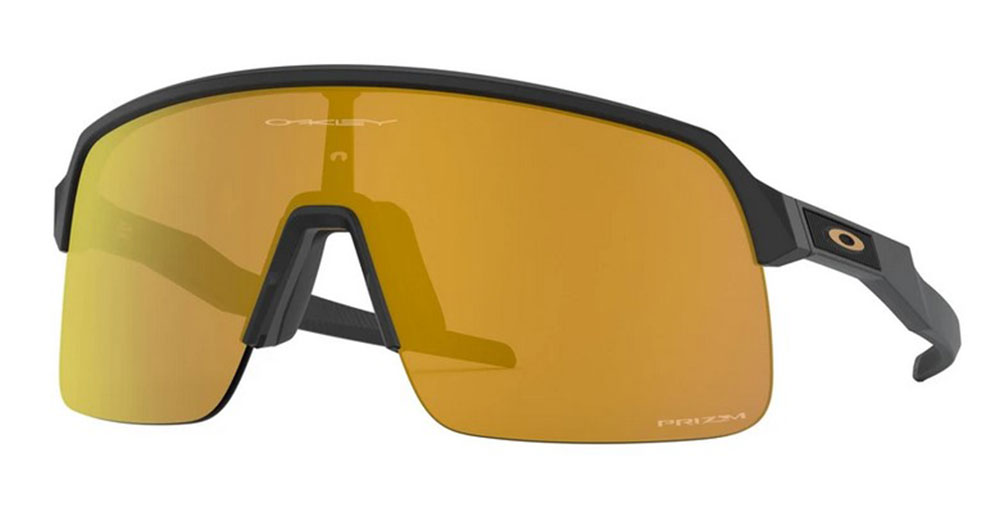 Sutro Prizm 24K Lenses, Matte Carbon Frame Sunglasses