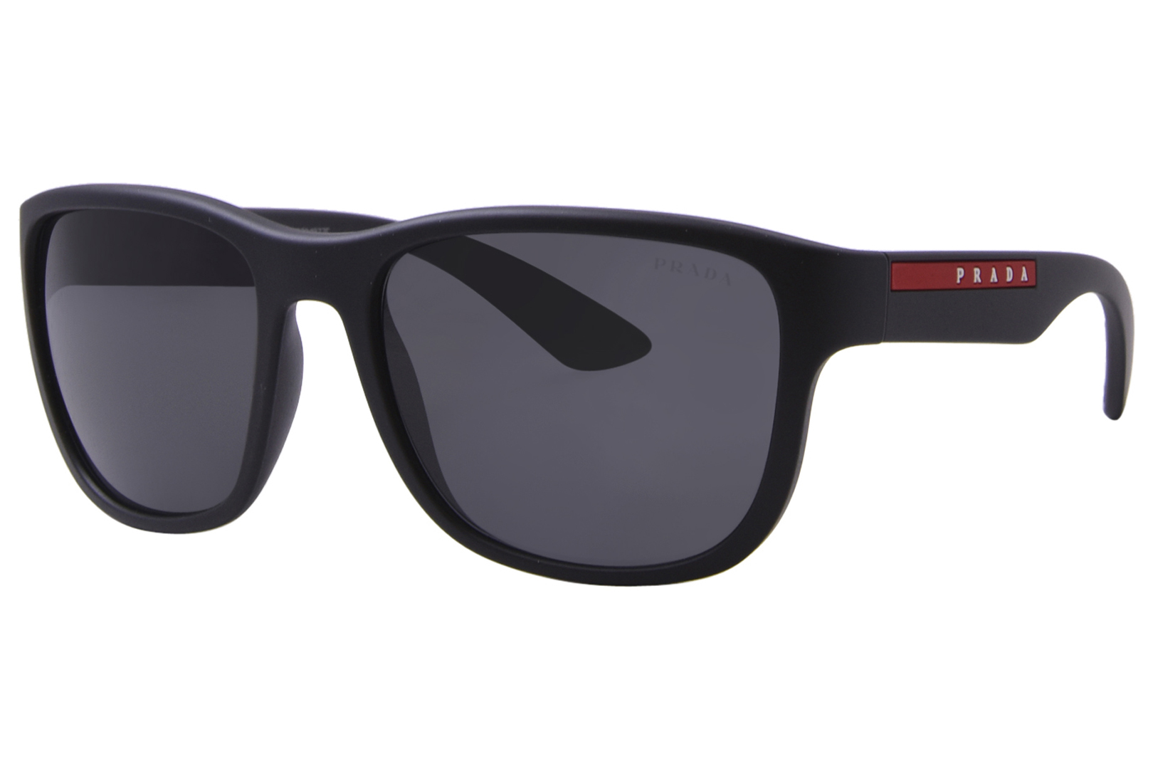 Prada Linea Rossa SPS01U SPS/01/U DG0-5S0 Black Rubber