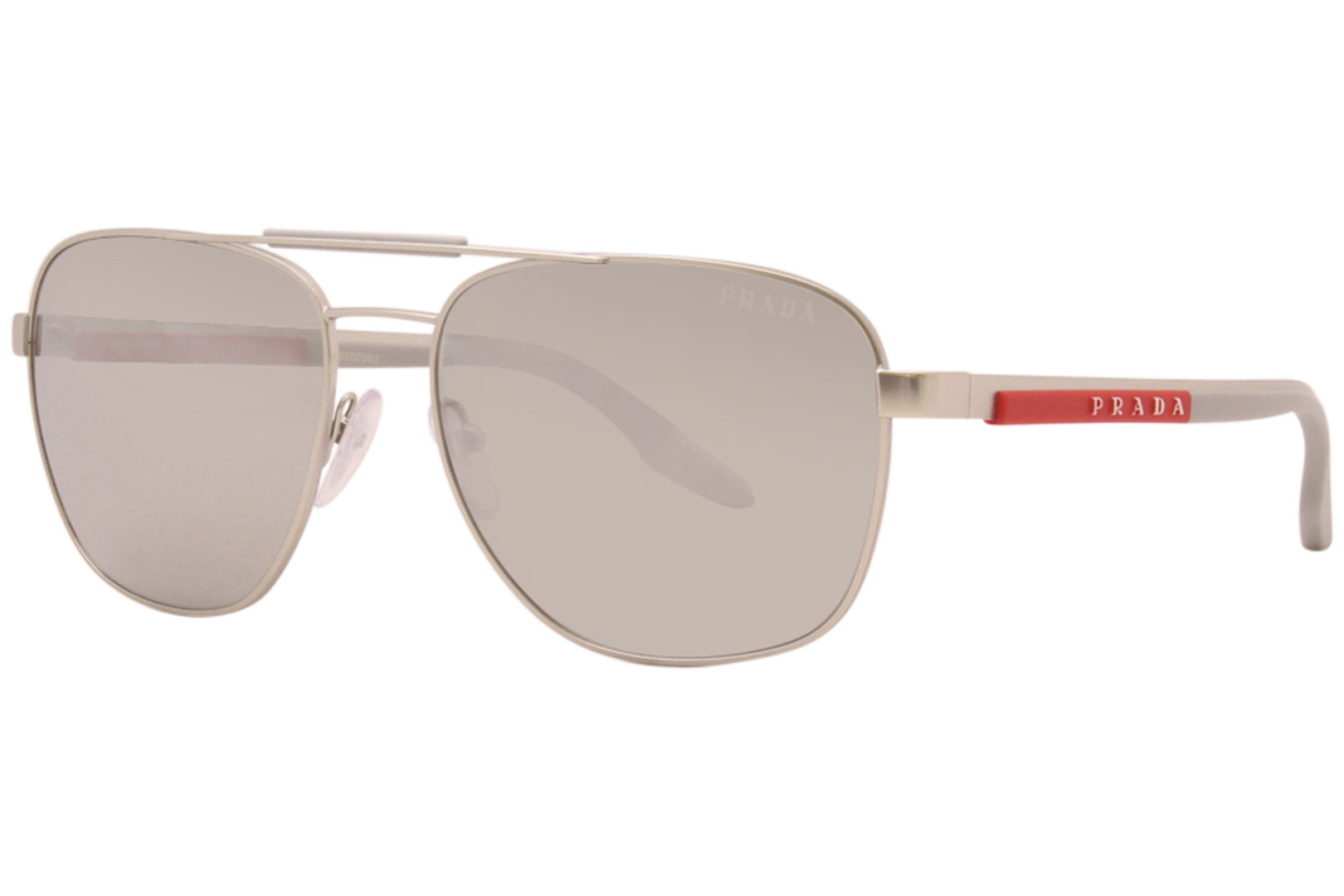 Prada Linea Rossa Sunglasses SPS-53X 1AP-04L Mt Silver/Light