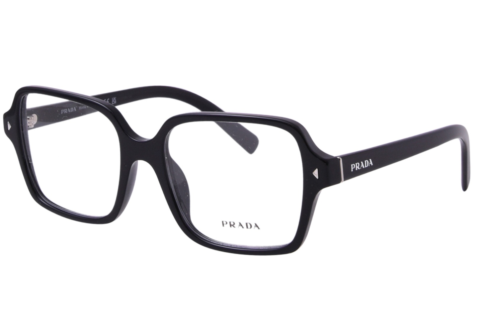 Prada PR A02V 1AB1O1 Eyeglasses Women's Black Full Rim