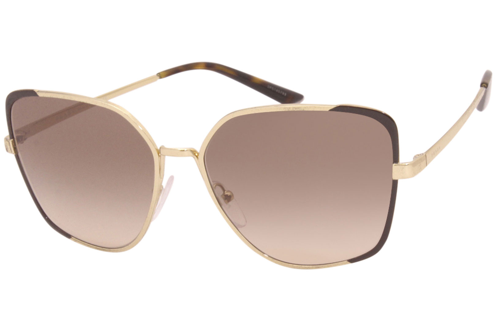 Sunglasses Women's KOF-3D0 Pale Gold-Brown/Brown Gradient | EyeSpecs.com
