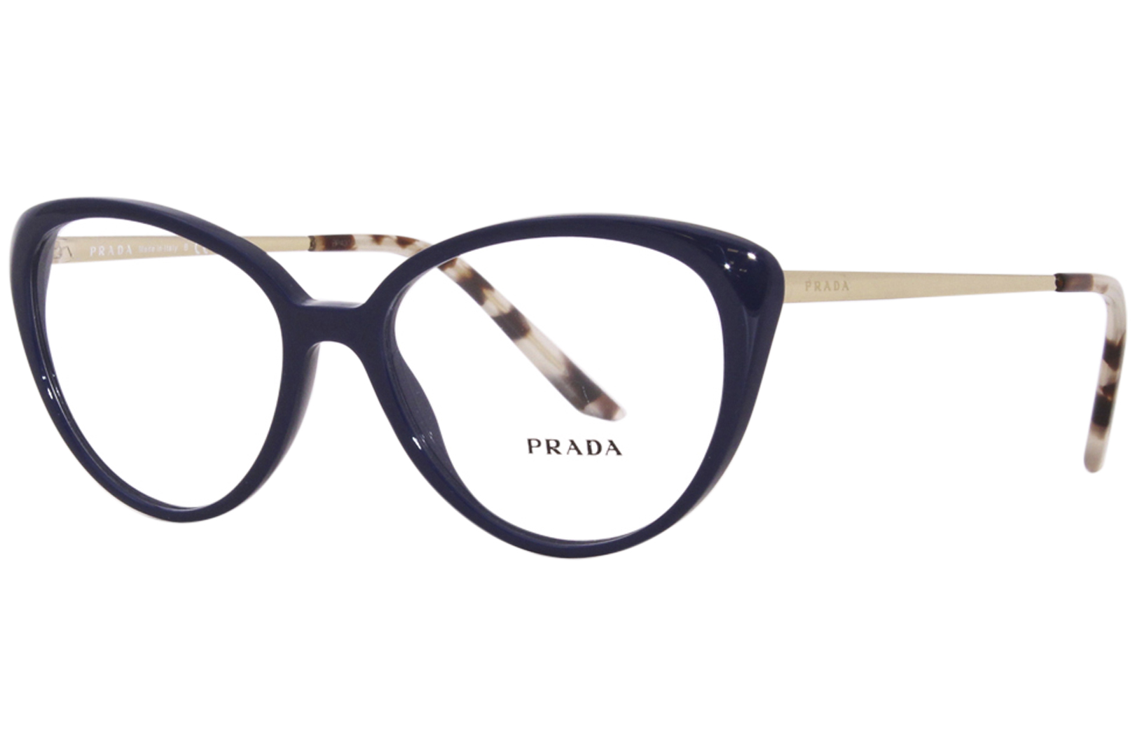 Prada VPR 06W VY7 1O1 Eyeglasses Women s Baltic Full Rim Round