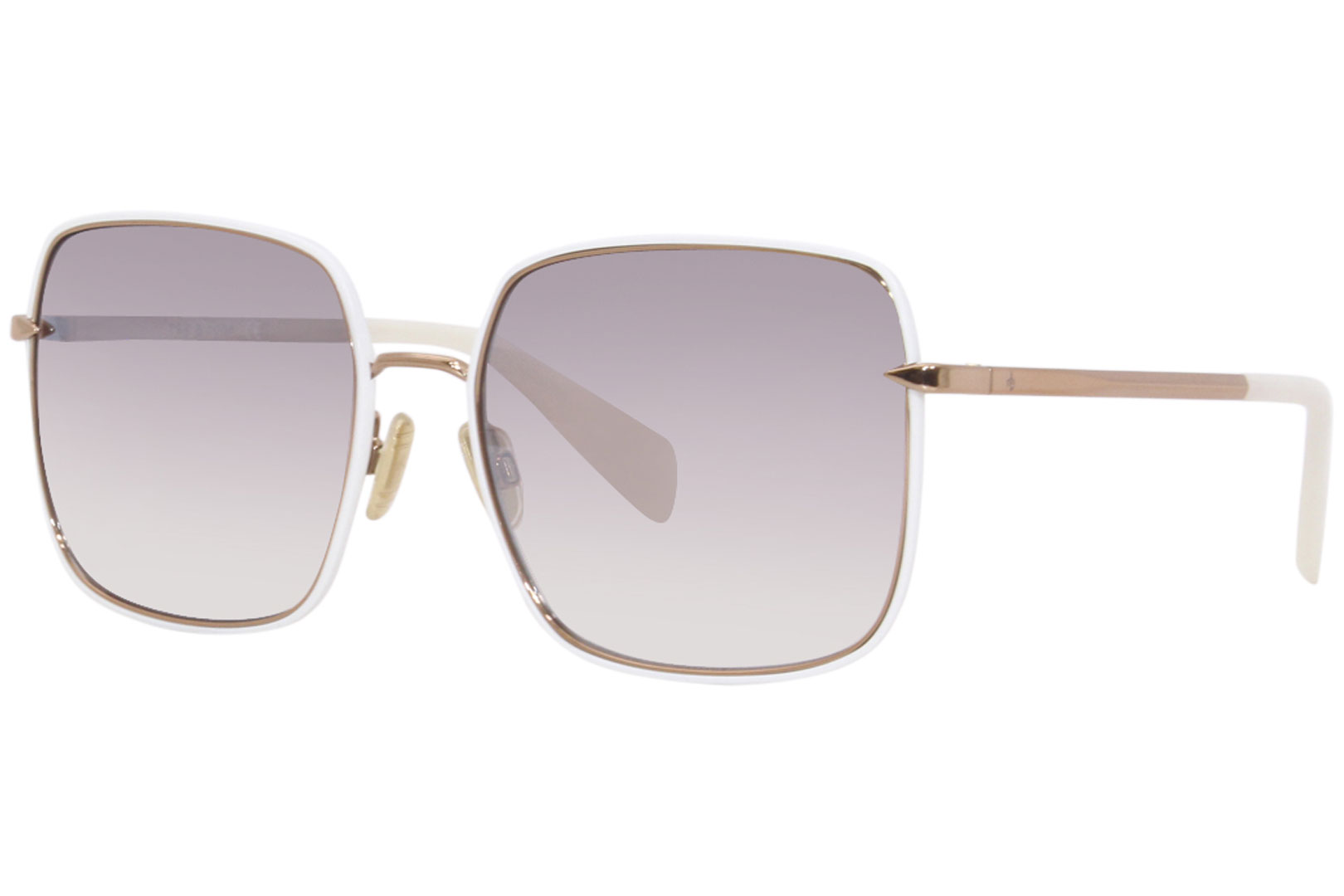 Rag & Bone Brow Bar Aviator Sunglasses, 58mm