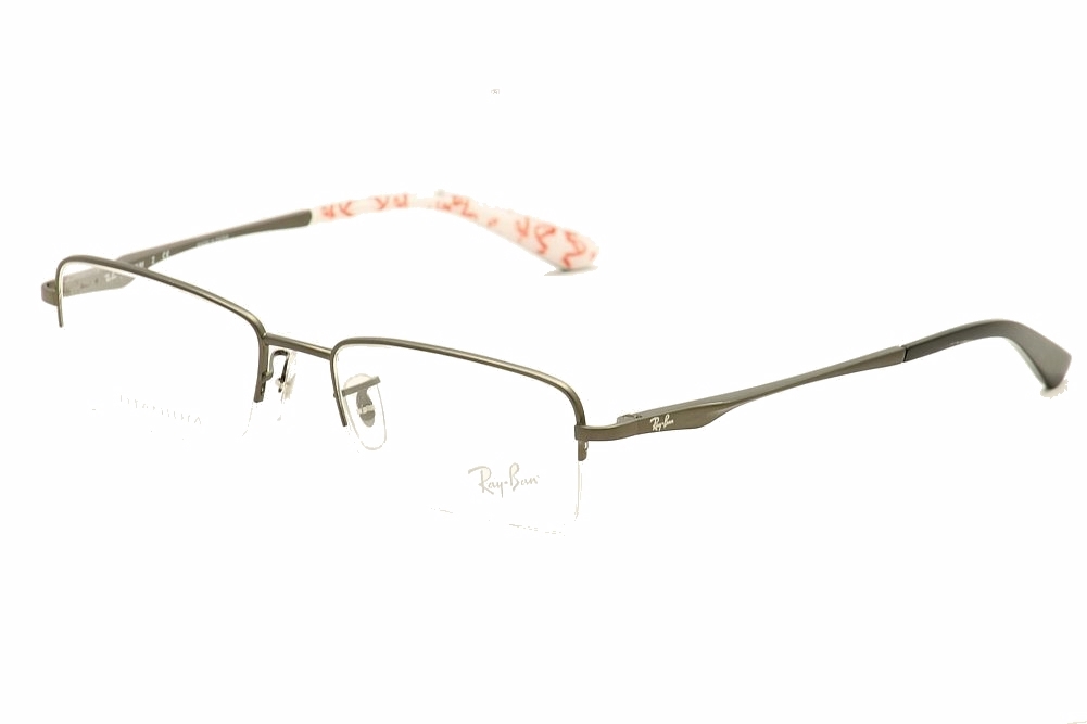 Ray Ban Men's Eyeglass RB8692 RB/8692 Titanium Half Rim Optical Frame |  