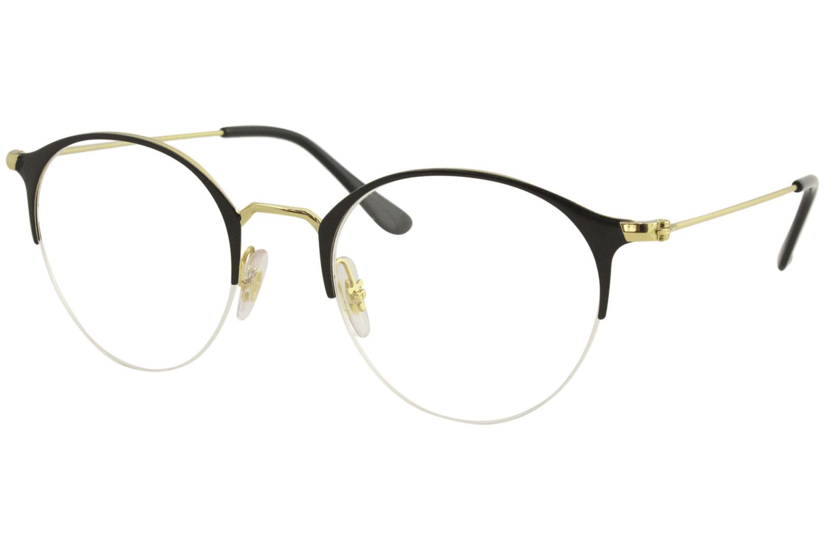 Ray Ban Eyeglasses RB3578V RB/3578/V 2890 Gold/Black RayBan Optical Frame  50mm 