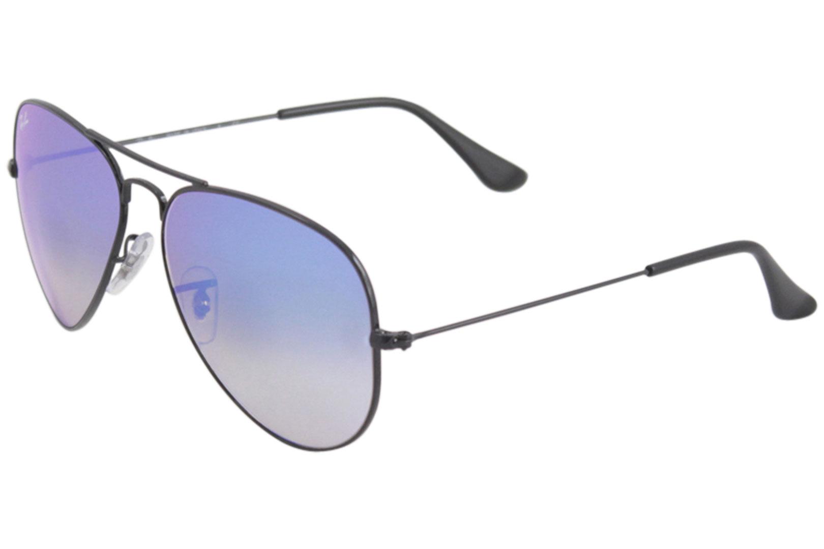 Rb3025 aviator large metal black hotsell