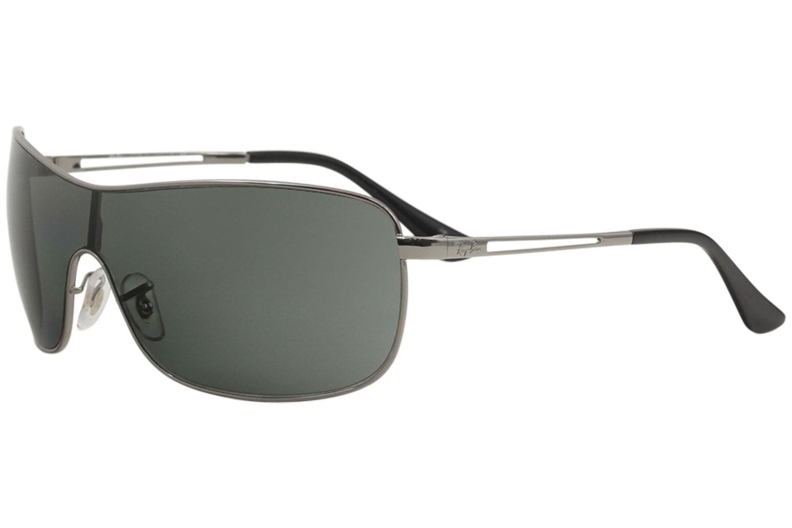 Ray Ban Men's RB3466 RB/3466 RayBan Fashion Shield Sunglasses 
