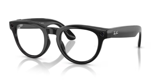 小物 HEADLINER RW4009F F SHINY BLACK Ray-Ban Meta Headliner RW4009F Smart Glasses Shiny Black