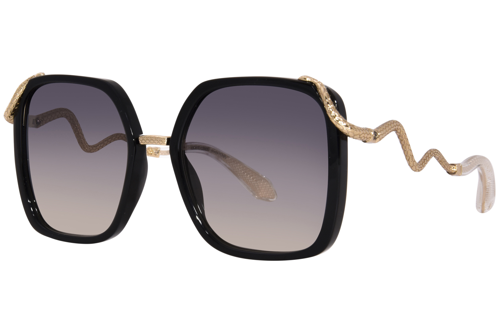 Roberto Cavalli SRC003 0700 Sunglasses Women's Black/Grey Roberto Cavalli SRC003 0700 Sunglasses Women's Black/Grey