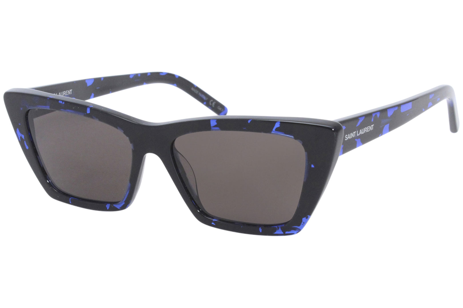 Saint Laurent Mica SL276 009 Sunglasses Women's Blue Havana