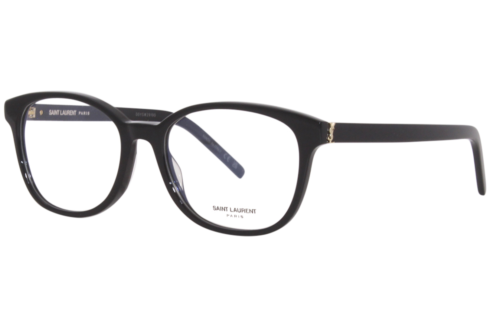 Saint Laurent SL M113 001 Eyeglasses Women's Black Full Rim 54-17-145 ...