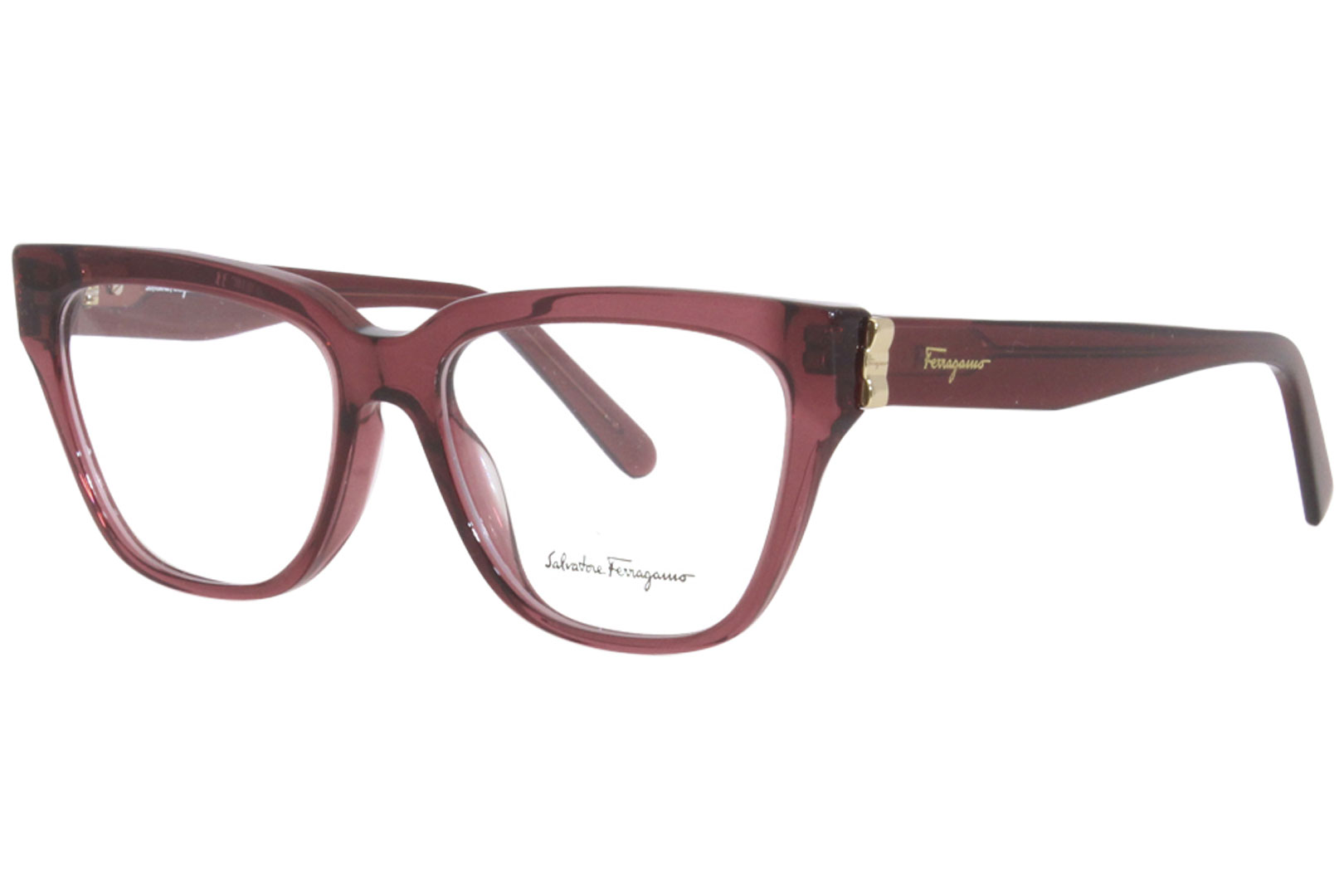 Salvatore Ferragamo Eyeglasses Women's SF2803 604 Burgundy