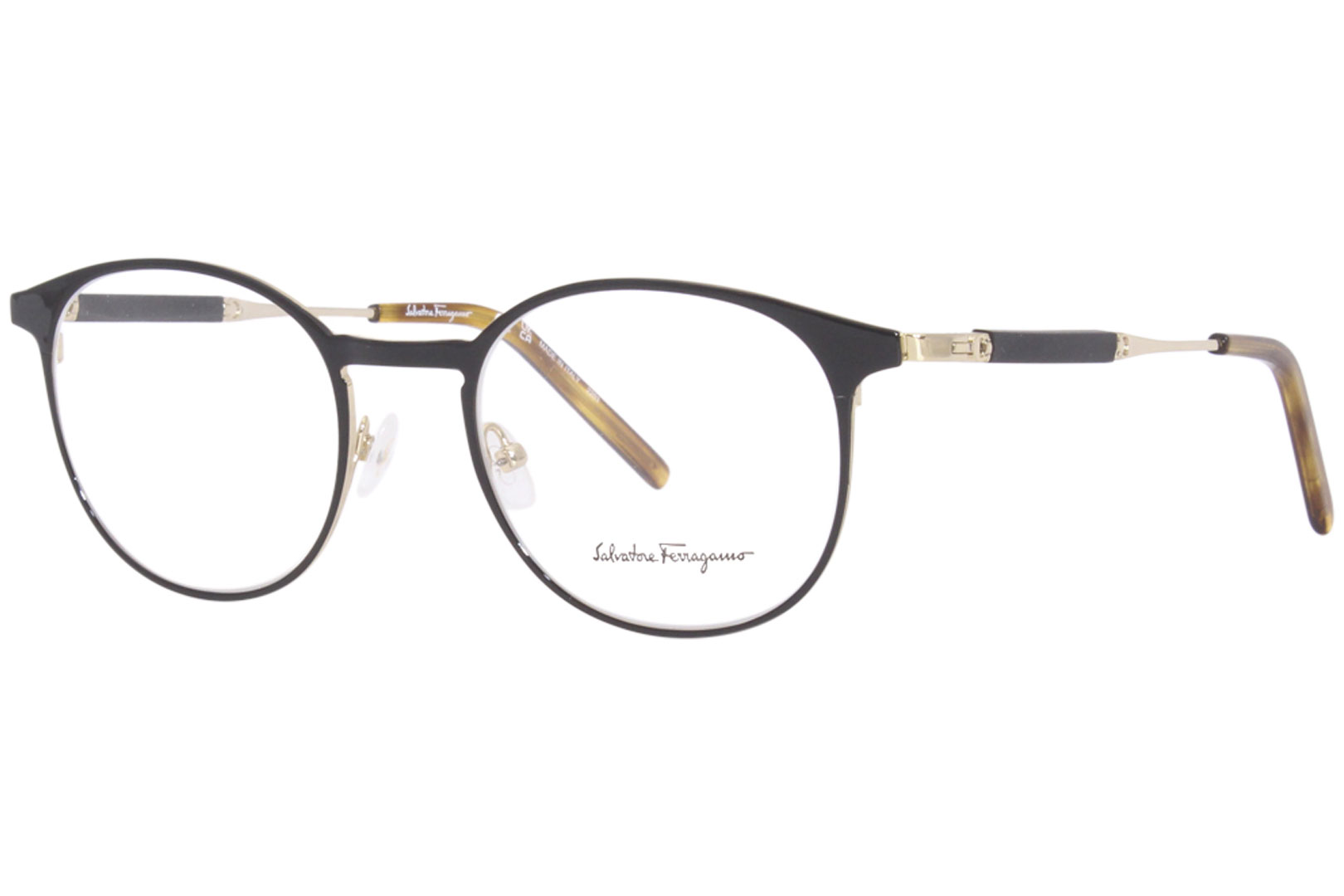 Salvatore Ferragamo SF2567 733 Eyeglasses Men's Black/Gold