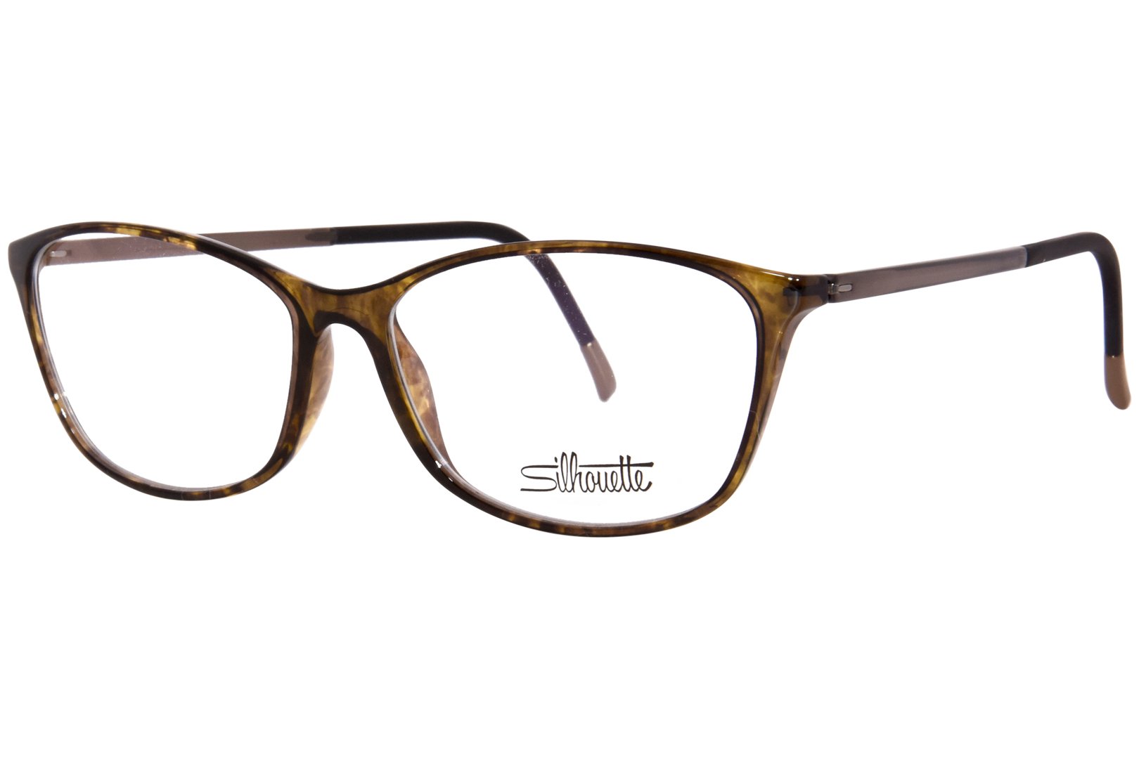 Silhouette Eyeglasses SPX Illusion 1603 9210 Havanna Tobacco
