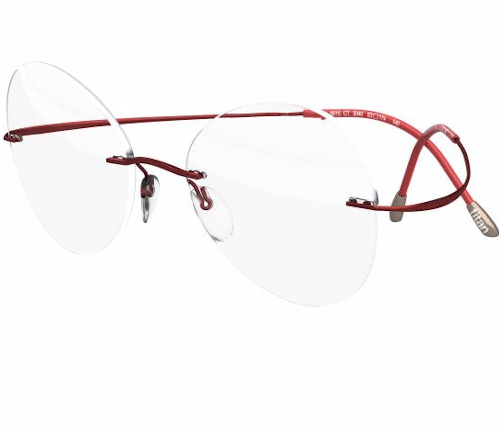 Silhouette Eyeglasses TMA Collection 5515 Rimless Optical Frame | EyeSpecs.com