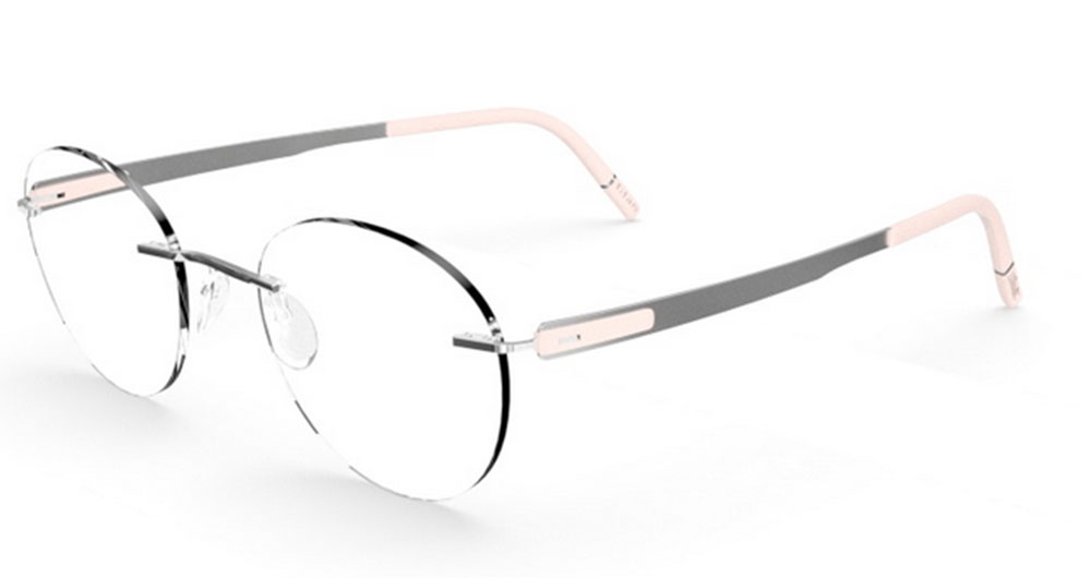 Silhouette Eyeglasses Women's Blend Chassis 5555 7000 Iced Blossom 46 ...