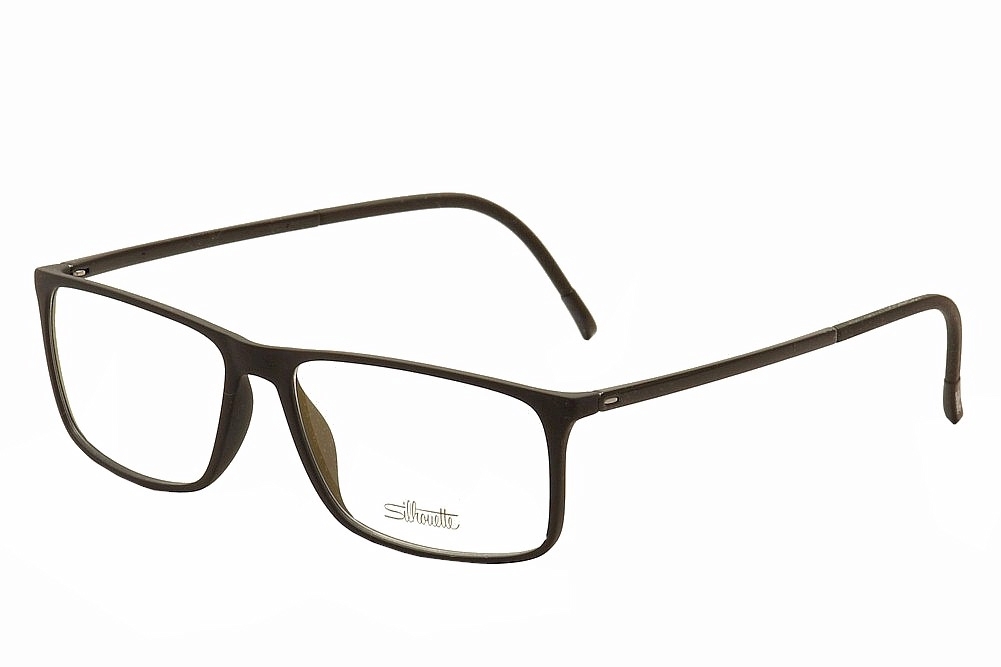 Silhouette Eyeglasses Men s SPX Illusion 2941 2892 6050 Black 56 15 145mm