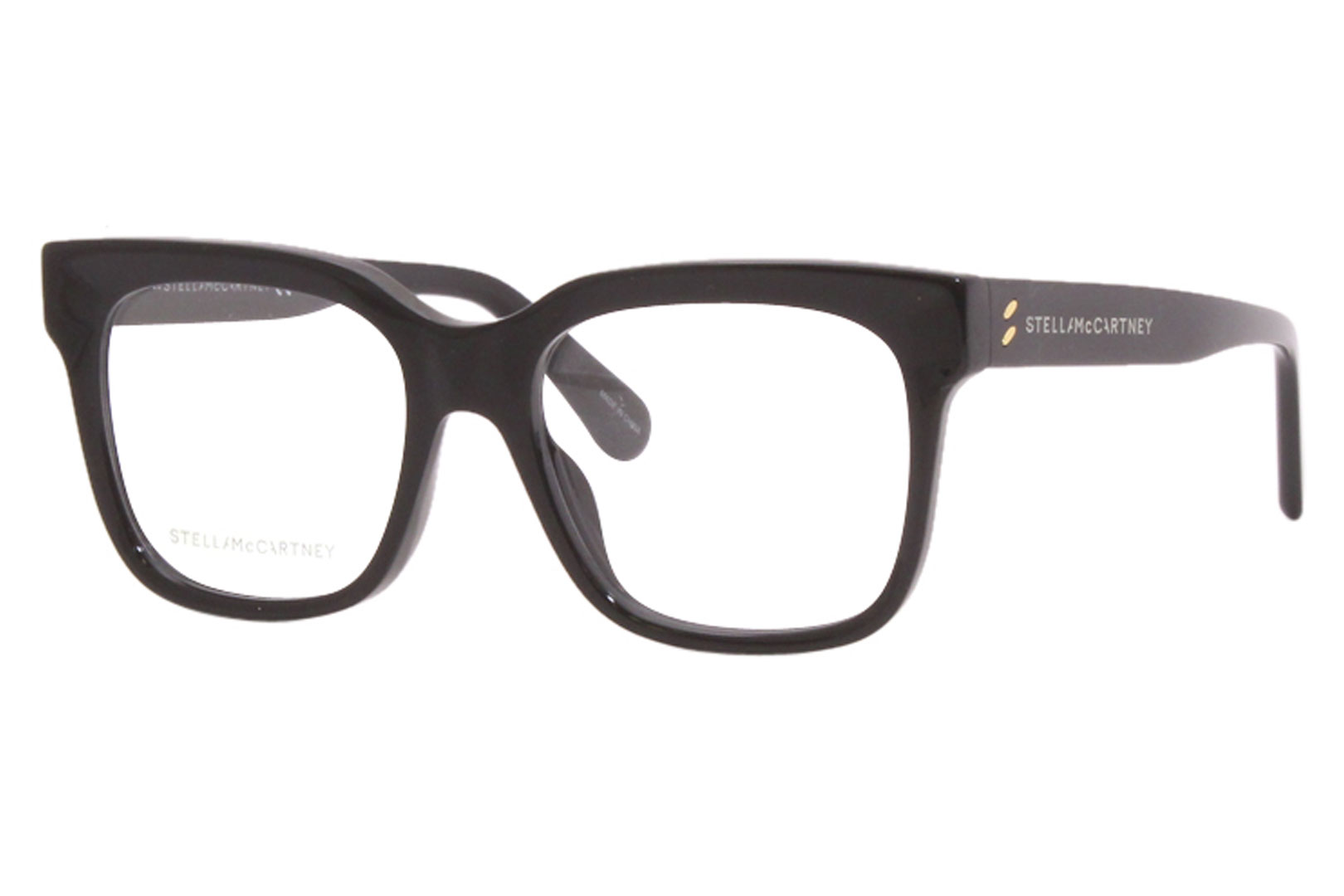 Stella McCartney Eyeglasses Women's SC50004I 001 Shiny Black
