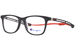 Champion Guard Eyeglasses Youth Full Rim Square Shape - Matte Black-Red/Red Logo-C01