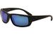 Costa Del Mar Polarized Fantail 06S9006 Sunglasses Men's Rectangle Shape - Blackout/Blue Mirror Polarized - 580G - OBMGLP