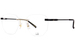 Dunhill DU0066O Eyeglasses Men's Rimless - Gold/Black/Gold-Logo-005