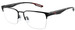Emporio Armani EA1137 Eyeglasses Men's Semi Rim Rectangle Shape