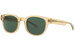 Entourage of 7 Beacon Sunglasses Square Shape Limited Edition - 1020-Vintage-Amber-Silver Logo/Green
