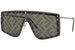 Fendi M0076/G/S Sunglasses Women's Fashion Shield