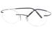 Silhouette Eyeglasses TMA Titan Minimal Art The-Icon Chassis 5541 Rimless