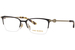 Tory Burch TY1068 Eyeglasses Women's Semi Rim Rectangle Shape