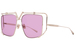Valentino V-Light VLS-116 Sunglasses Square Shape - Gold/Pink-C