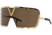 Valentino V-Romask VLS-120 Sunglasses Shield - Gold/Brown