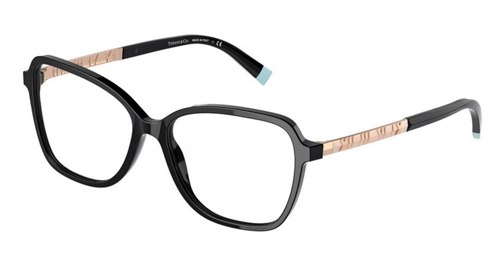 Tiffany & Co. TF2211 8001 Eyeglasses Women's Black/Rose Gold