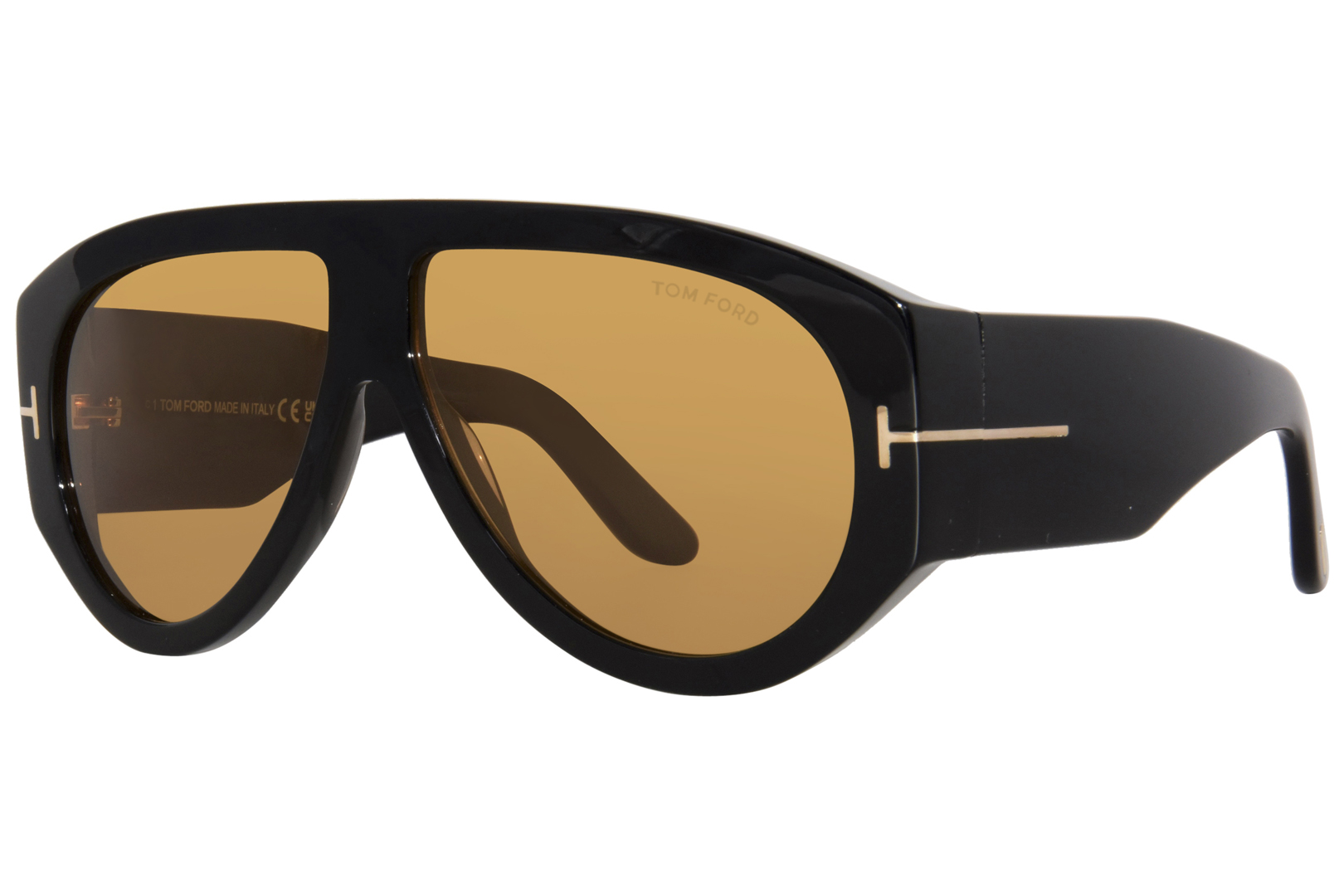 Bronson Aviator Sunglasses in Black - Tom Ford