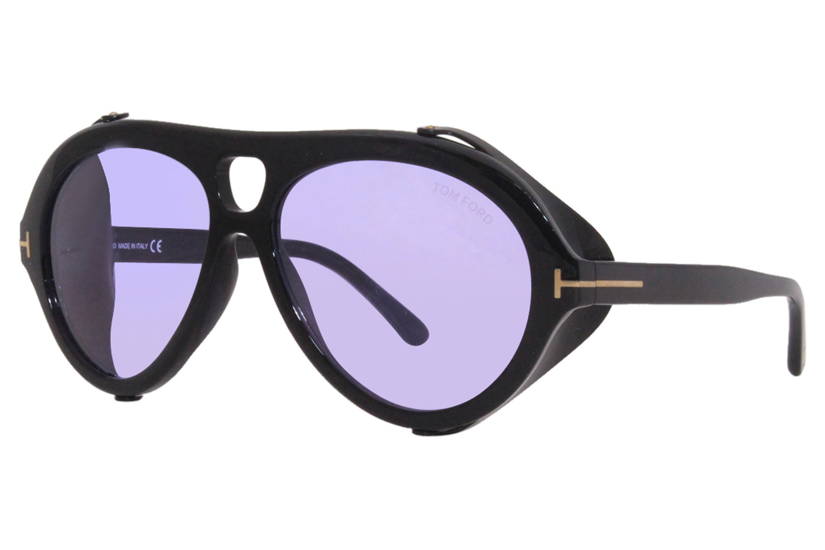 Tom Ford Neughman TF-882 01B Sunglasses Men's Pilot 60-15