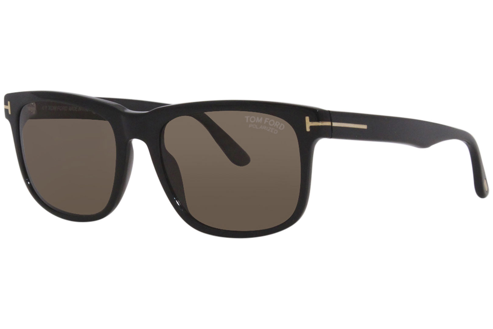Tom Ford Sunglasses Men's Stephenson TF775 01H Shiny Black/Brown ...