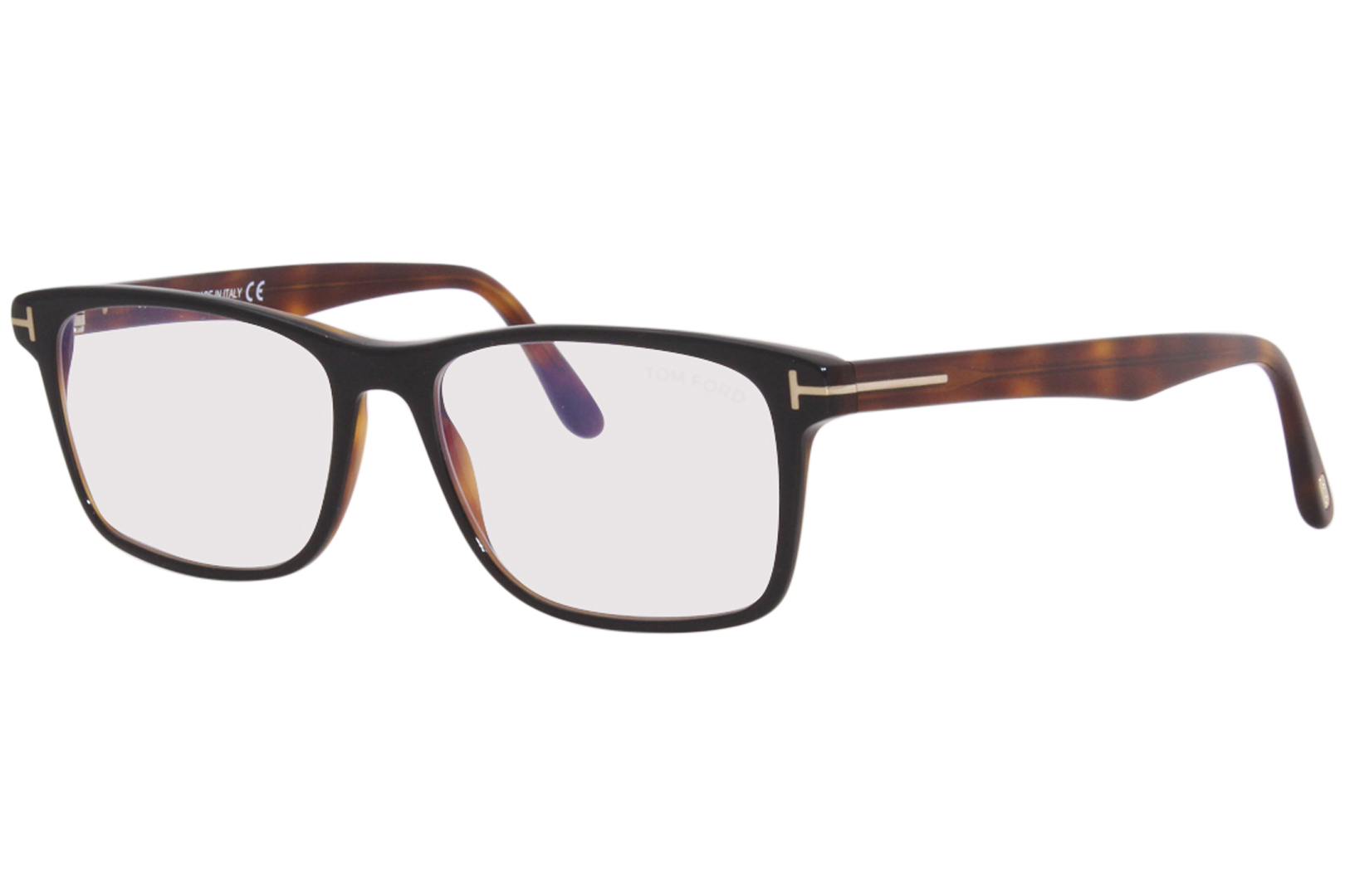 Tom Ford TF5752-B Eyeglasses Men's Square Shape | EyeSpecs.com